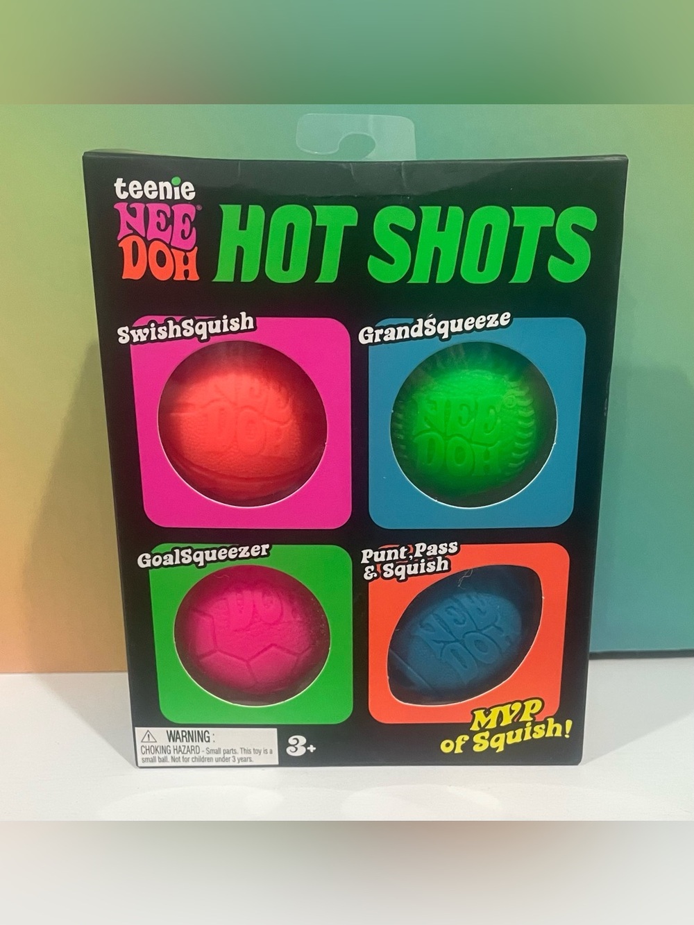 NeeDoh Hot Shots 4 pack